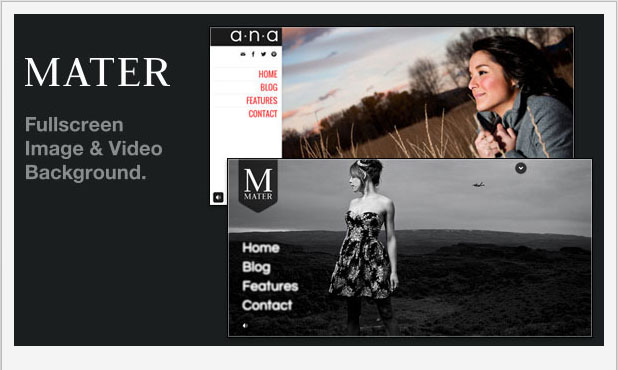 Mater - Video WordPress Theme