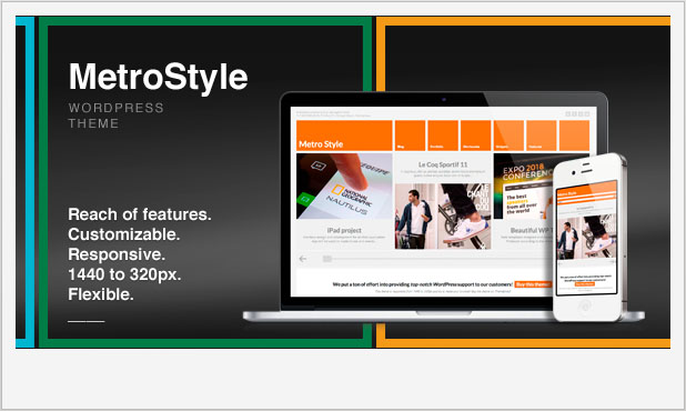 MetroStyle - Business WordPress Theme