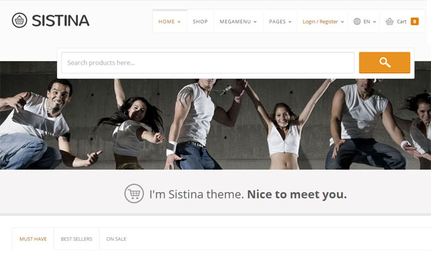 Sisitina - WooCommerce WordPress Template