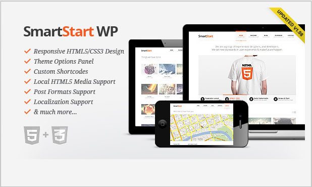SmartStart WP - Responsive WordPress Theme