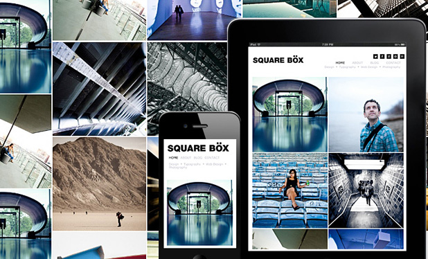 SquareBox - Photography WordPress Template