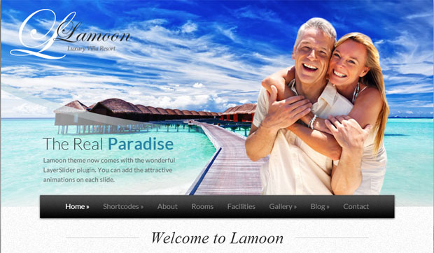 Lamoon - Hotels and Resorts WordPress Theme