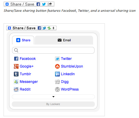Add Facebook share button to WP