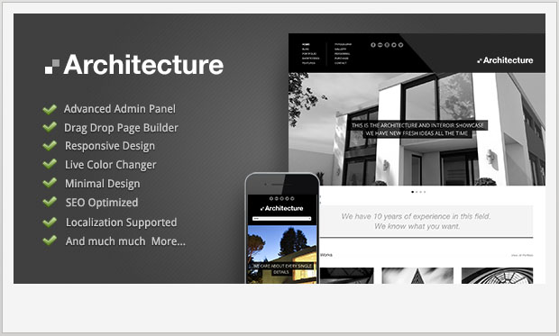 Architecture - Architects WordPress Theme
