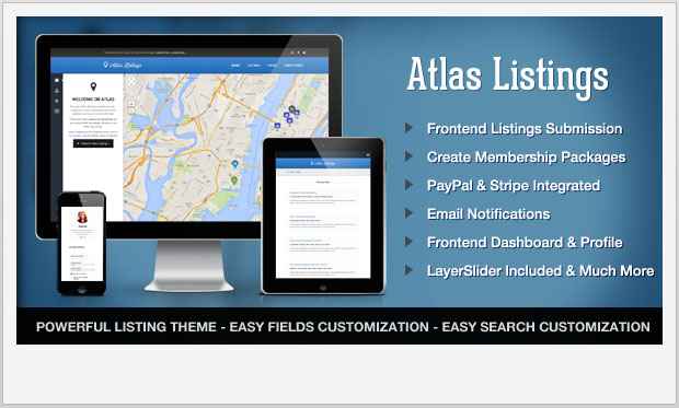 Atlas Listings - Directory Listing WordPress Theme