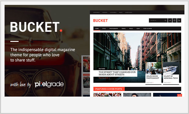 BUCKET - News Website WordPress Theme