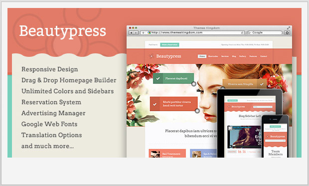 BeautyPress -WordPress Theme for Women