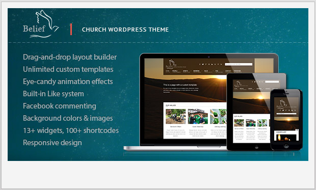Belief -WordPress Theme for Churches