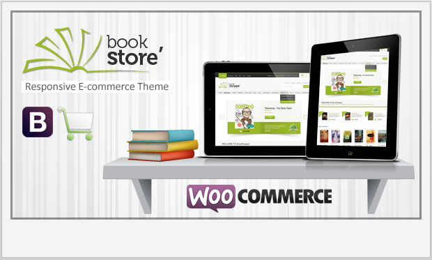 Book Store - eBook Showcase WordPress Theme