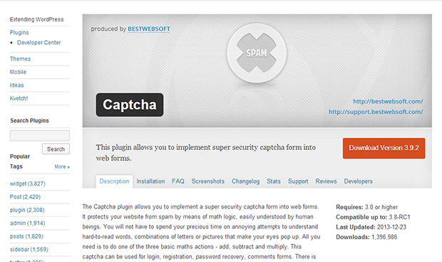 Captcha -WordPress Captcha Plugin