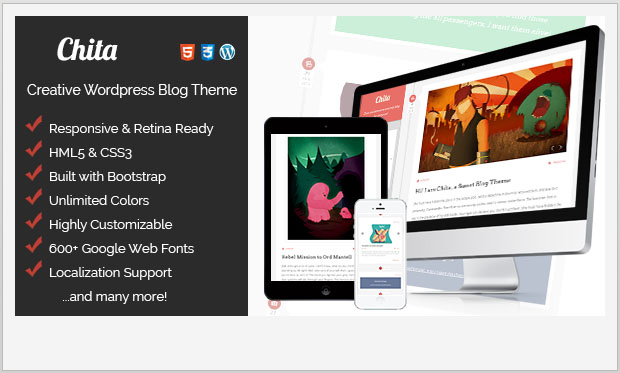 Chita - Blogger WordPress Theme