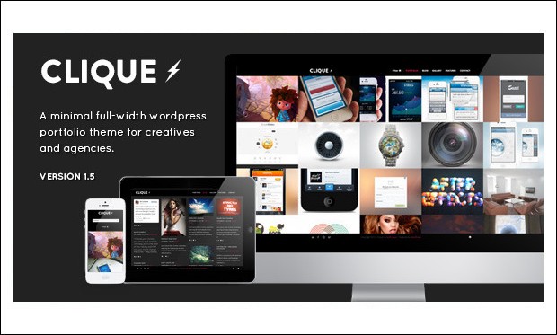 Clique - Ajax Powered WordPress Themes