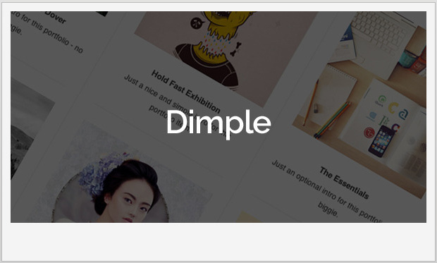 Dimple- Creative WordPress Theme