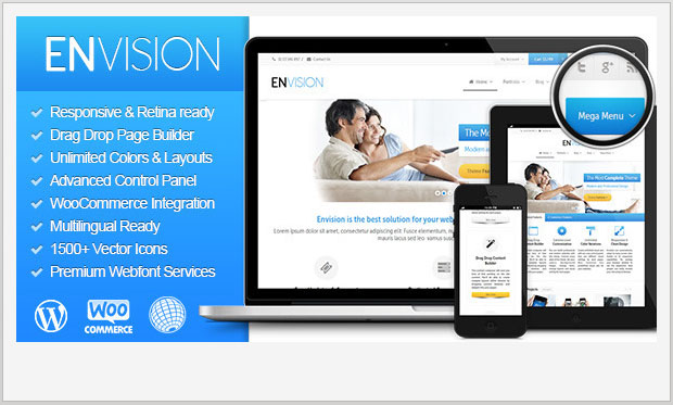 Envision - Video WordPress Theme