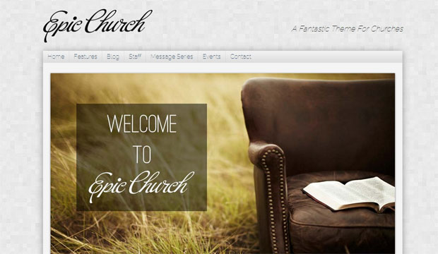 Epic - Church WordPress Theme