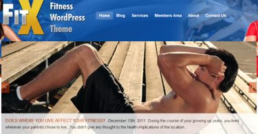 FitX - Fitness WordPress Theme