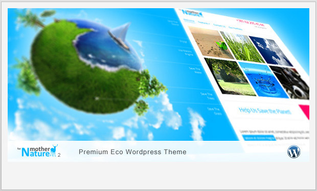 For Mother Nature 2 -Environmental WordPress Theme