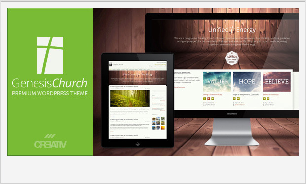 Genesis Church -WordPress Theme for Churches