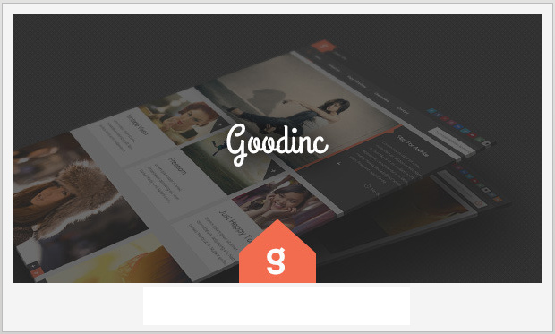 GoodInc -Flat Design WordPress theme