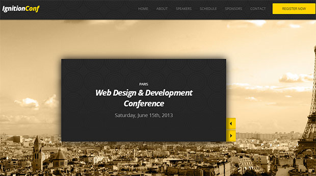 IgnitionConf - Events and Conferences WordPress Theme