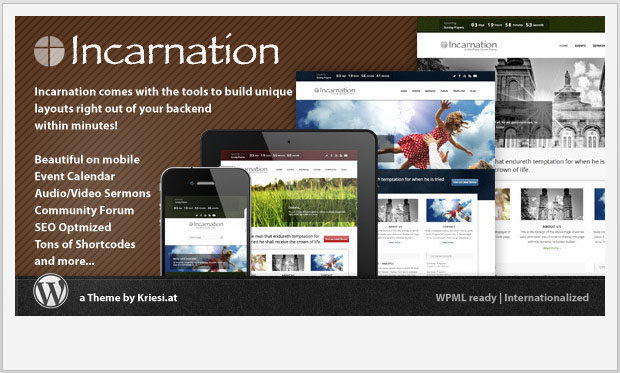 Incarnation -WordPress Theme for Churches