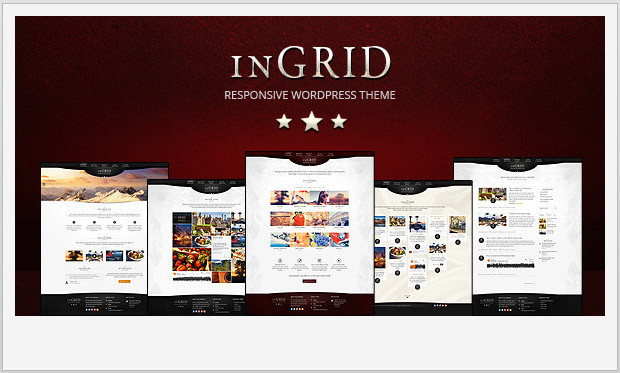 Ingrid -Pinterest style WordPress theme