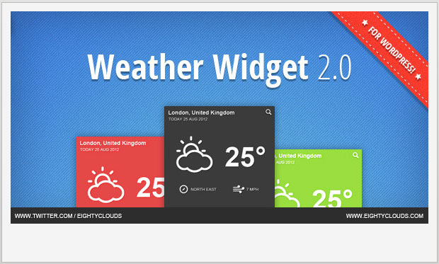 J.B. Weather -WordPress Weather Widget