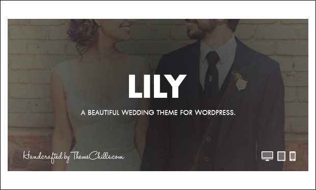 Lily - Notch Wedding WordPress Themes