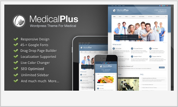 Medical Plus - Dentist WordPress theme
