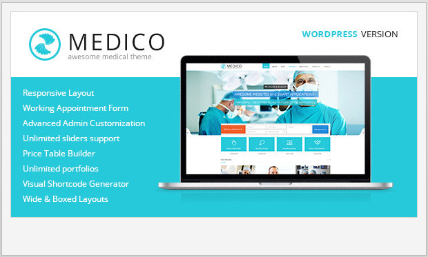 Medico - Dentist WordPress theme