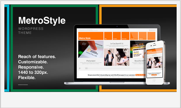 MetroStyle - Metro Style WordPress Theme