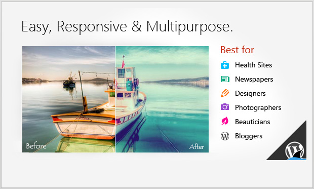 Multipurpose Before After Slider -WordPress jQuery Slideshow Plugin