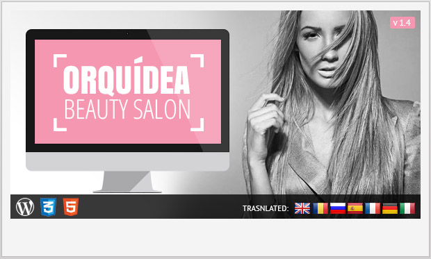 Orquidea - Salons and Spas WordPress Theme