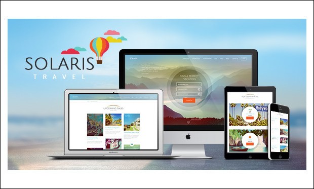 Solaris - Travel Agency WordPress themes