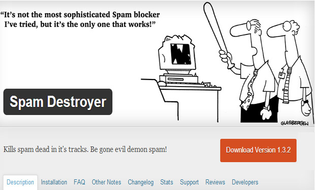 Spam Destroyer Plugin
