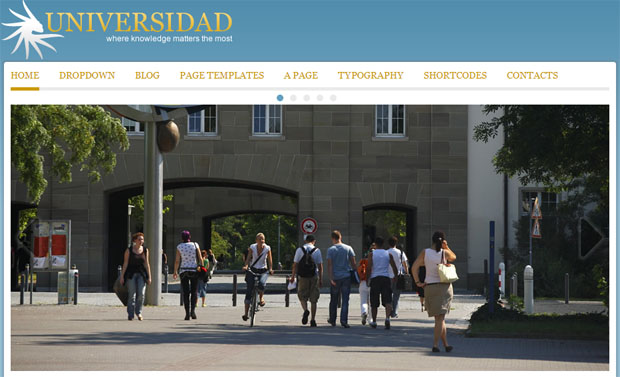 Universidad - Education WordPress Theme