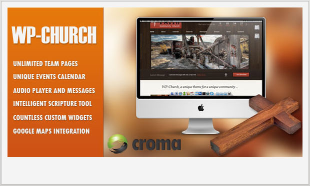 WP-Church - Church WordPress Theme