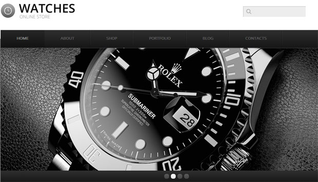Watches - JigoShop Powered WordPress Theme
