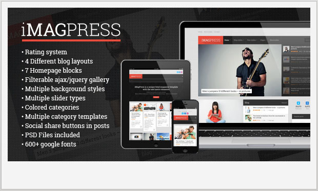 iMagPress - News Website WordPress Theme