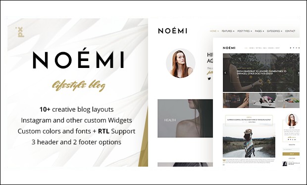 Noemi - WordPress Templates for Women
