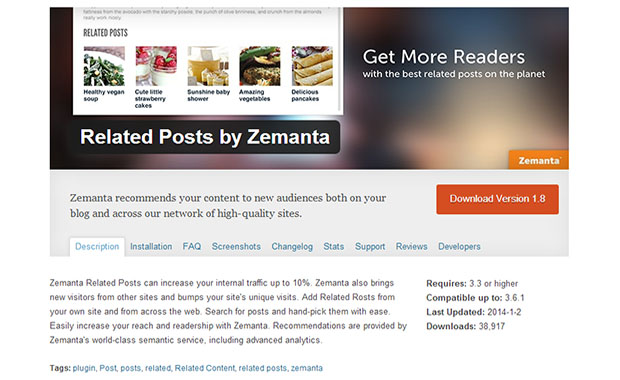 Related Posts by Zemanta Plugin