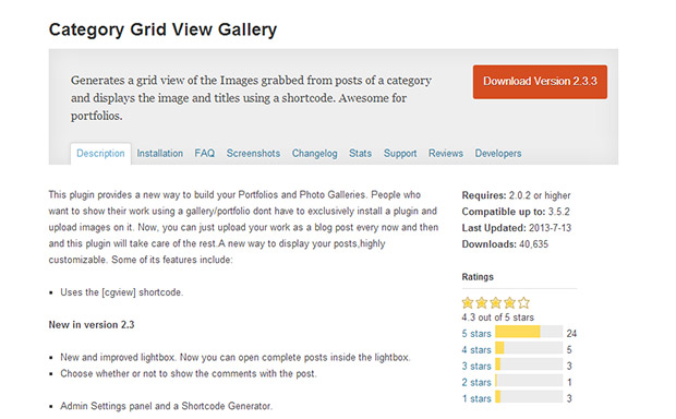 Category Grid View Gallery -WordPress Grid Plugin