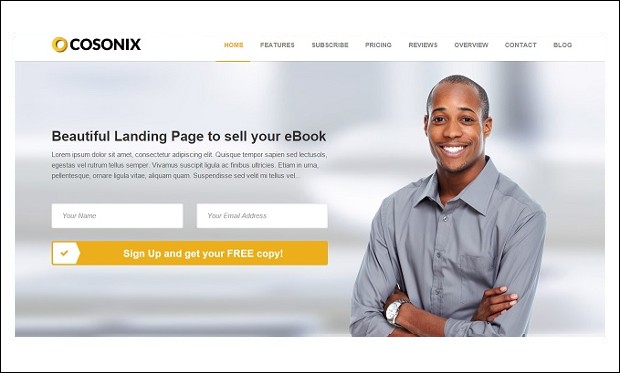 Cosonix - WordPress Themes for eBooks