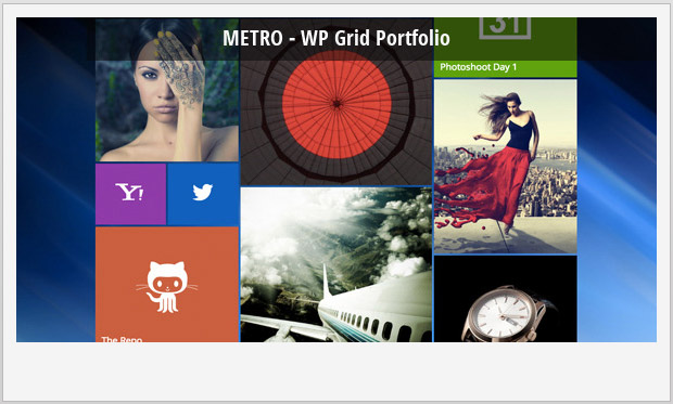 Metro -WordPress Grid Plugin
