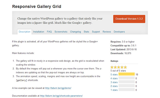Responsive Gallery Grid -WordPress Grid Plugin