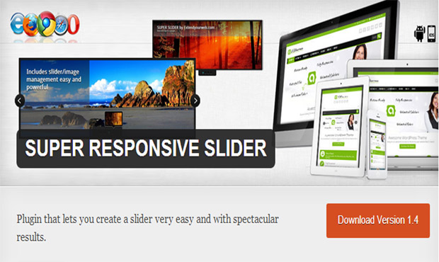 SUPER RESPONSIVE SLIDER WordPress Responsive Slider Plugins