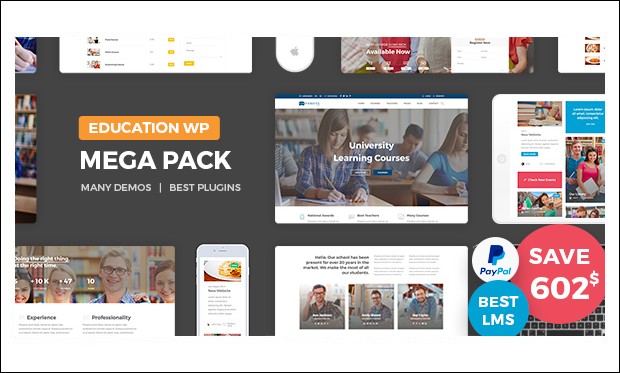 Educationpack - Colleges and Universities Education WordPress Themes 