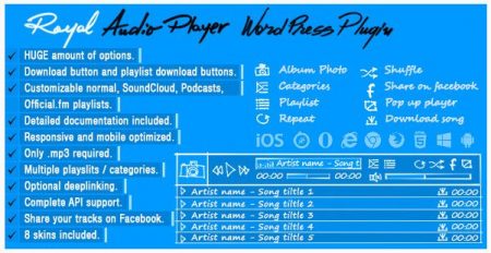 Royal Audio Player WordPress Plugin