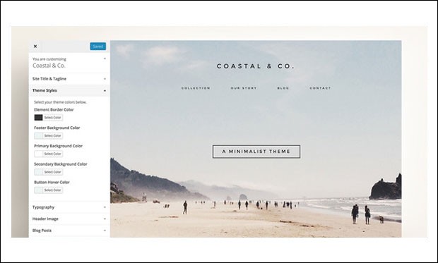 Coastal - Artisans WordPress Themes