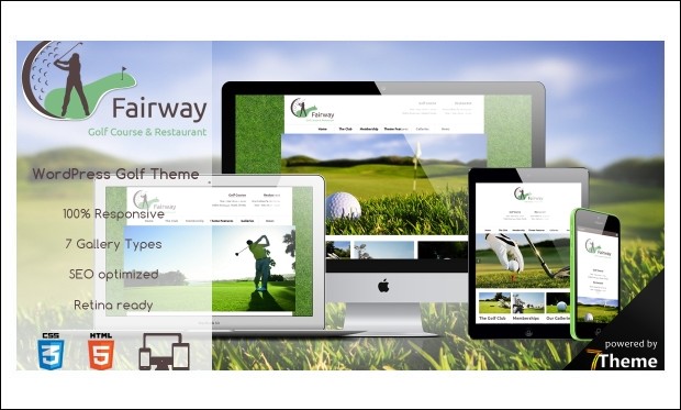 Fairway - Golf WordPress Themes